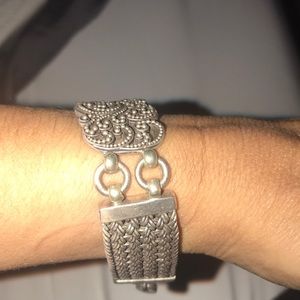 Lois Hill sterling silver bracelet